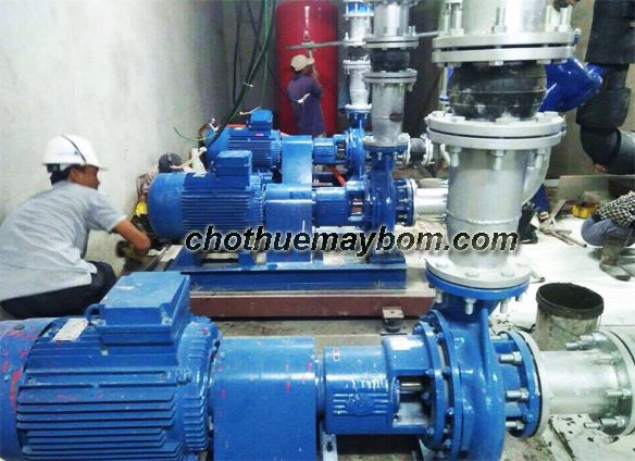 Cho thuê máy bơm nước công nghiệp