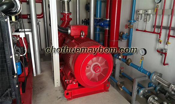 Cho thuê máy bơm cứu hỏa