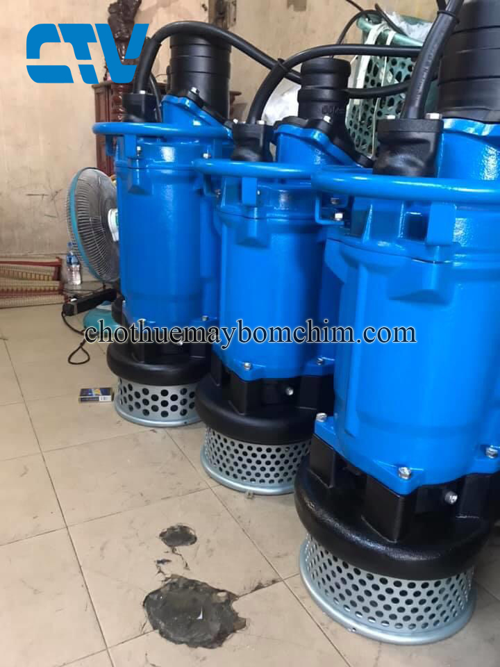 Cho thuê máy bơm chìm giá rẻ tại miền Bắc