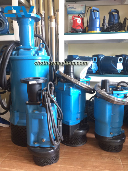 Cho thuê máy bơm hố móng cho các công trình