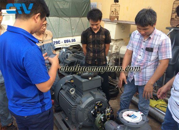 Dịch vụ cho thuê máy bơm nước công suất lớn