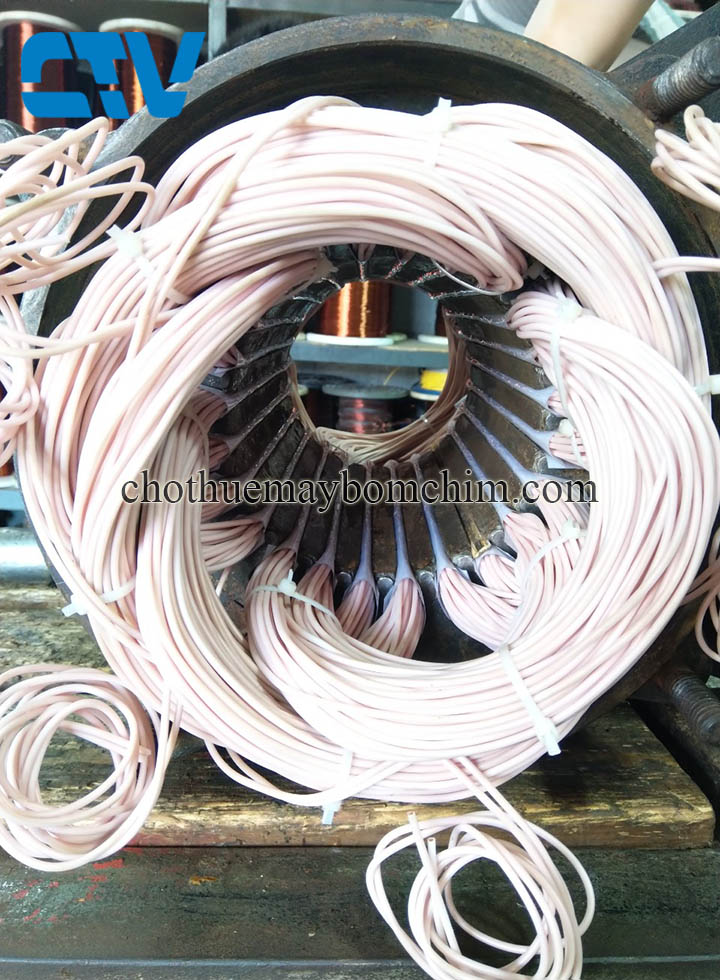 Khôi Phục Hoạt Động Máy Bơm Bị Cháy Bằng Cách Quấn Lại Dây Đồng Bọc Nhựa