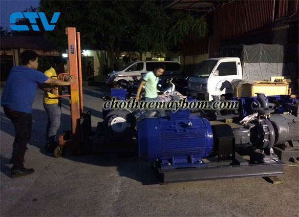 Dịch vụ cho thuê máy bơm nước giá rẻ tại Hà Nội