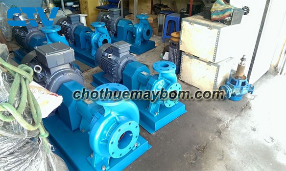 Cho thuê máy bơm nước công suất lớn uy tín, giá rẻ