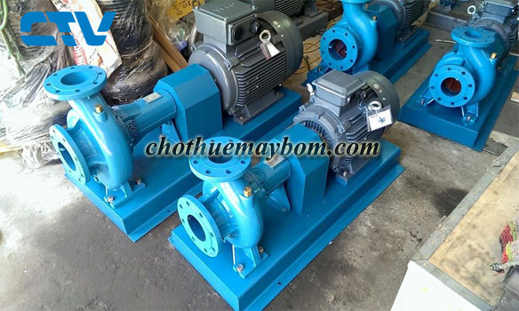 Thuê máy bơm trục rời: giải pháp tuyệt vời để bơm lượng nước lớn cho các công trình