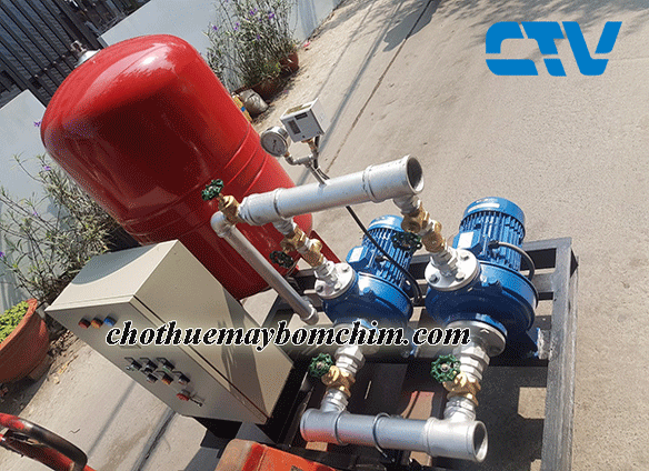 Lắp đặt hệ thống máy bơm tăng áp biến tần
