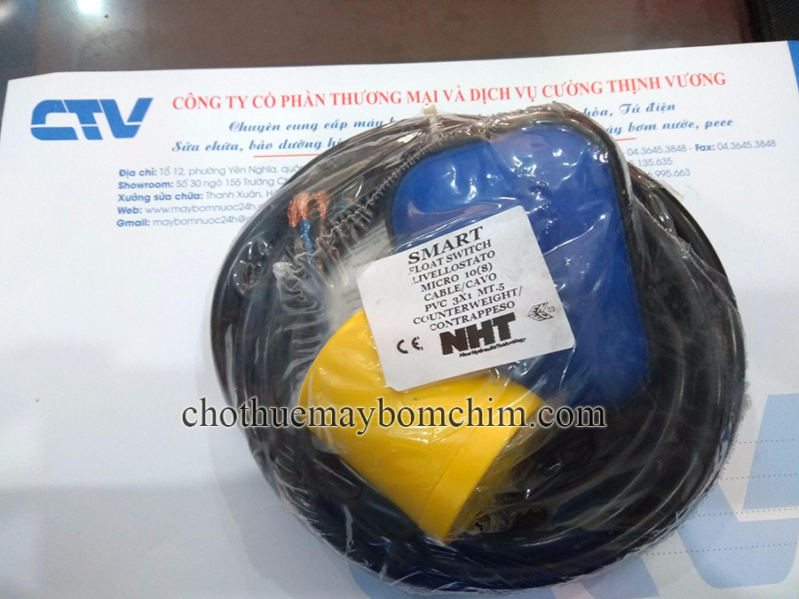 Phao điện máy bơm Italy Smart