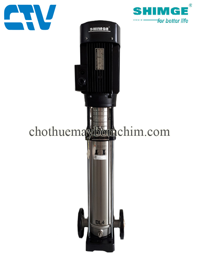 Máy Bơm Trục Đứng Đa Tầng Cánh Shimge BL 4 - 12