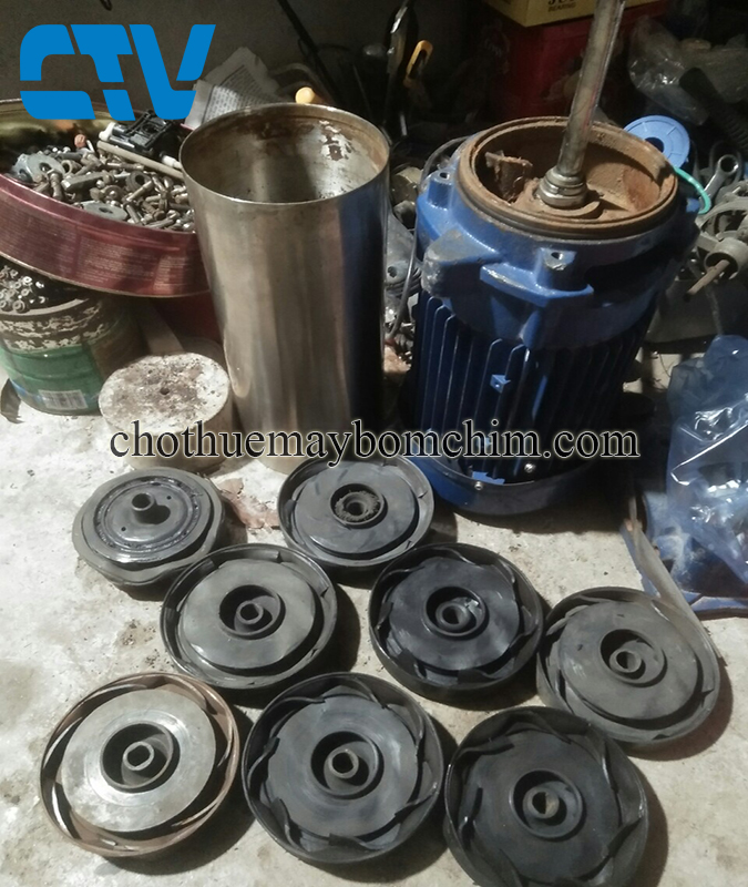 Sửa bơm trục đứng Ewara VM khi bị hỏng buồng bơm