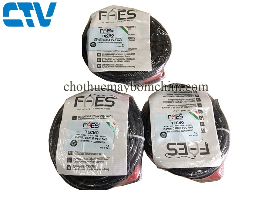 Phao FAES TECNO, Phao bơm, phao bơm điện
