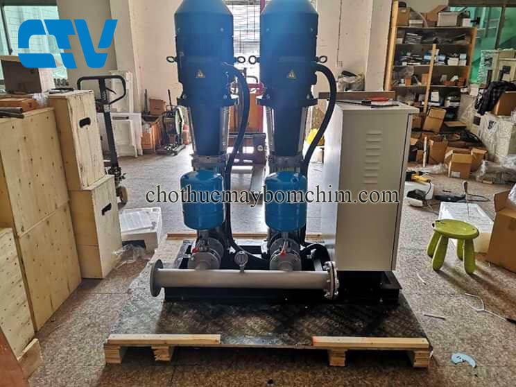 Thiết kế, lắp đặt hệ thống máy bơm tăng áp trục đứng