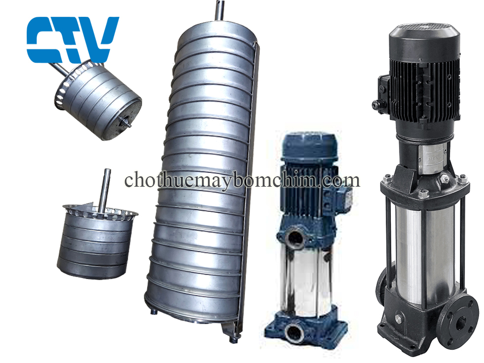 Phụ kiện máy bơm - Bộ ruột bơm trục đứng Ebara EVMSG3 21F5